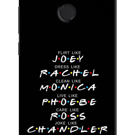 FRIENDS Character Mi A1 Hard Case Back Cover by Casekaro