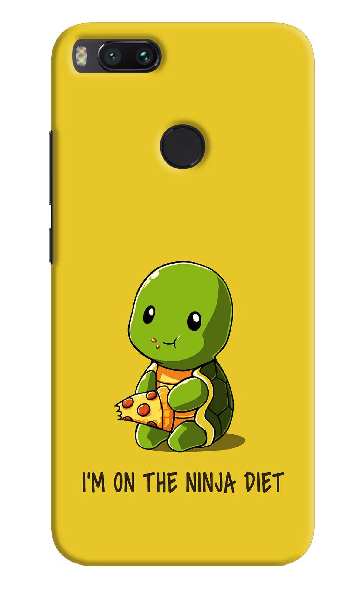 I'm on Ninja Diet Mi A1 Hard Case Back Cover by Casekaro