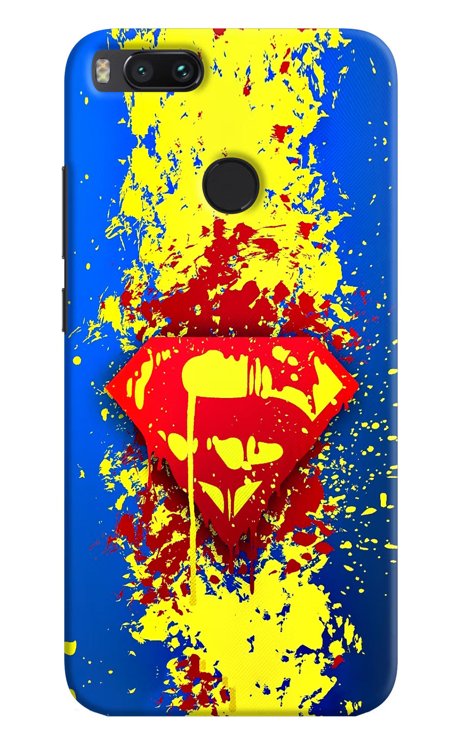 Superman logo Mi A1 Back Cover, Hard case