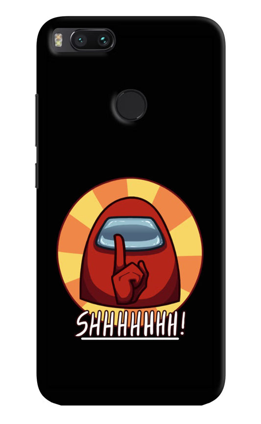 Among Us Shhh! Mi A1 Hard Case Back Cover by Casekaro