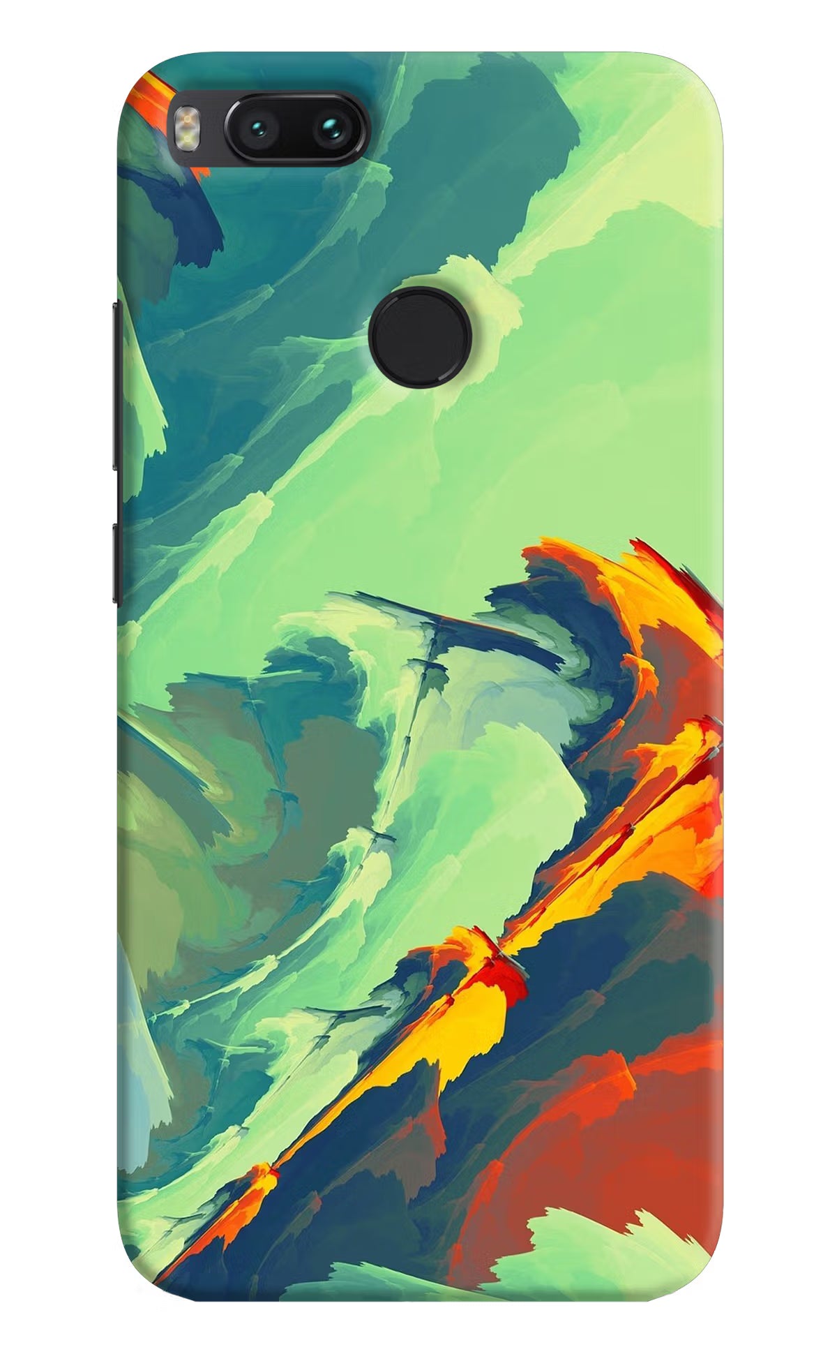 Paint Art Mi A1 Hard Case Back Cover by Casekaro