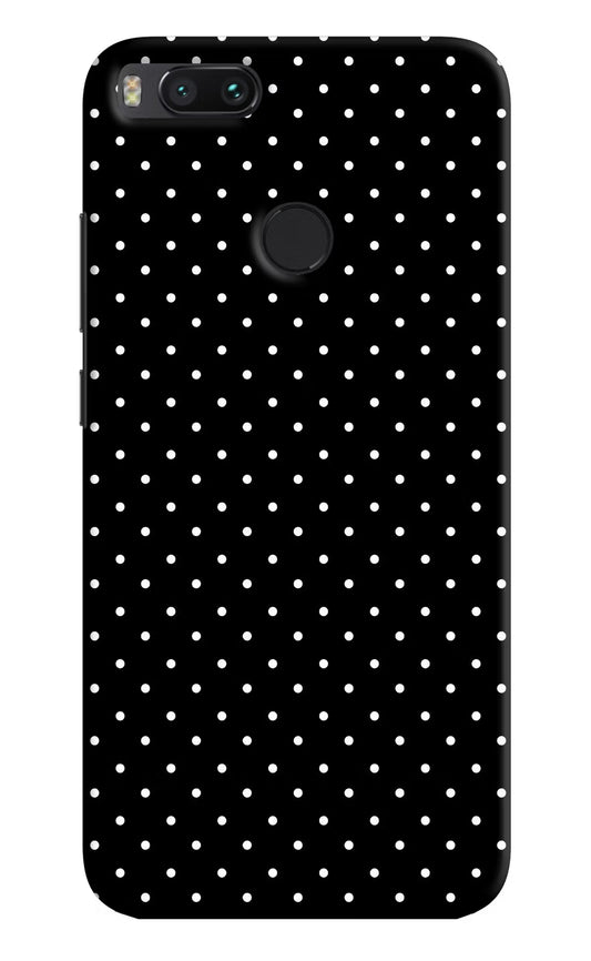 White Dots Mi A1 Hard Case Back Cover by Casekaro