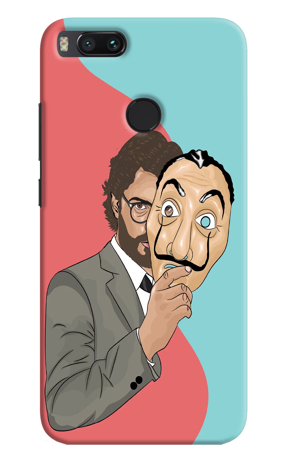 Professor Mi A1 Hard Case Back Cover by Casekaro
