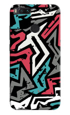 Geometric Graffiti Mi A1 Hard Case Back Cover by Casekaro