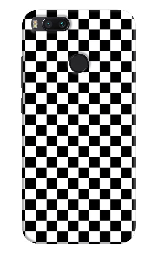 Chess Board Mi A1 Hard Case Back Cover by Casekaro