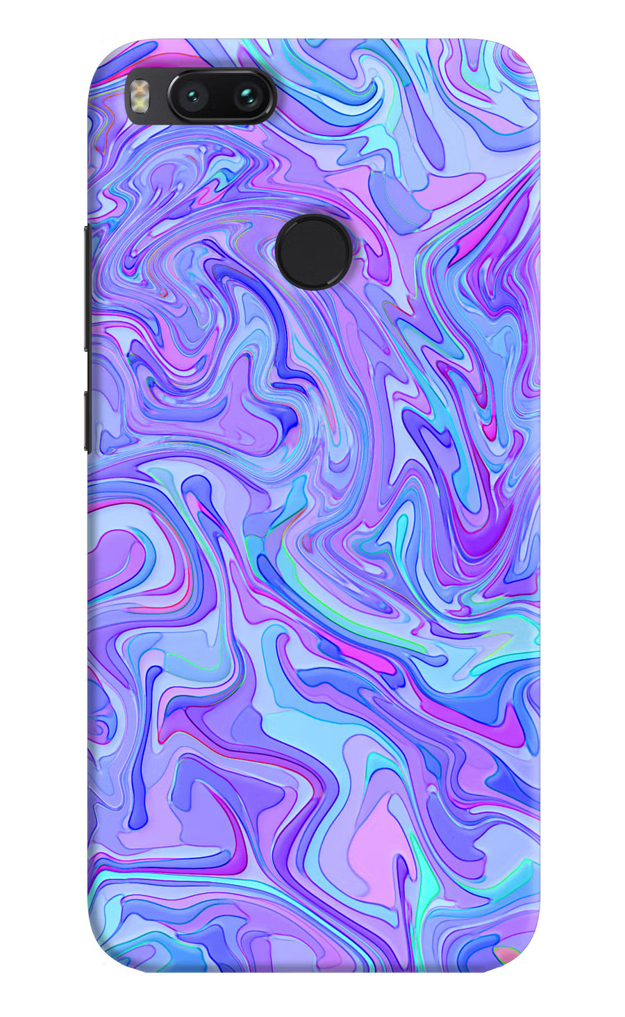 Glitter Mi A1 Back Cover, Hard case
