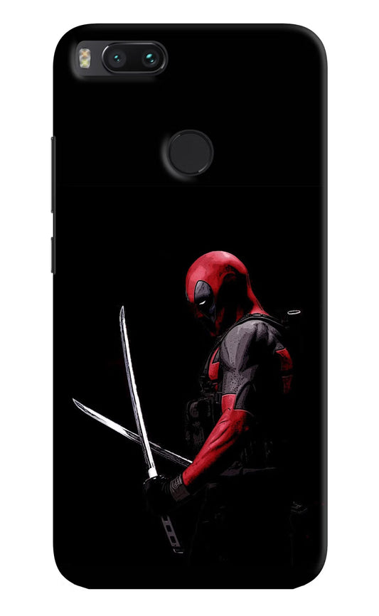 Deadpool Mi A1 Hard Case Back Cover by Casekaro