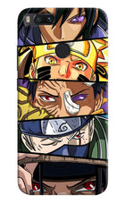 Naruto Character Mi A1 Hard Case Back Cover by Casekaro