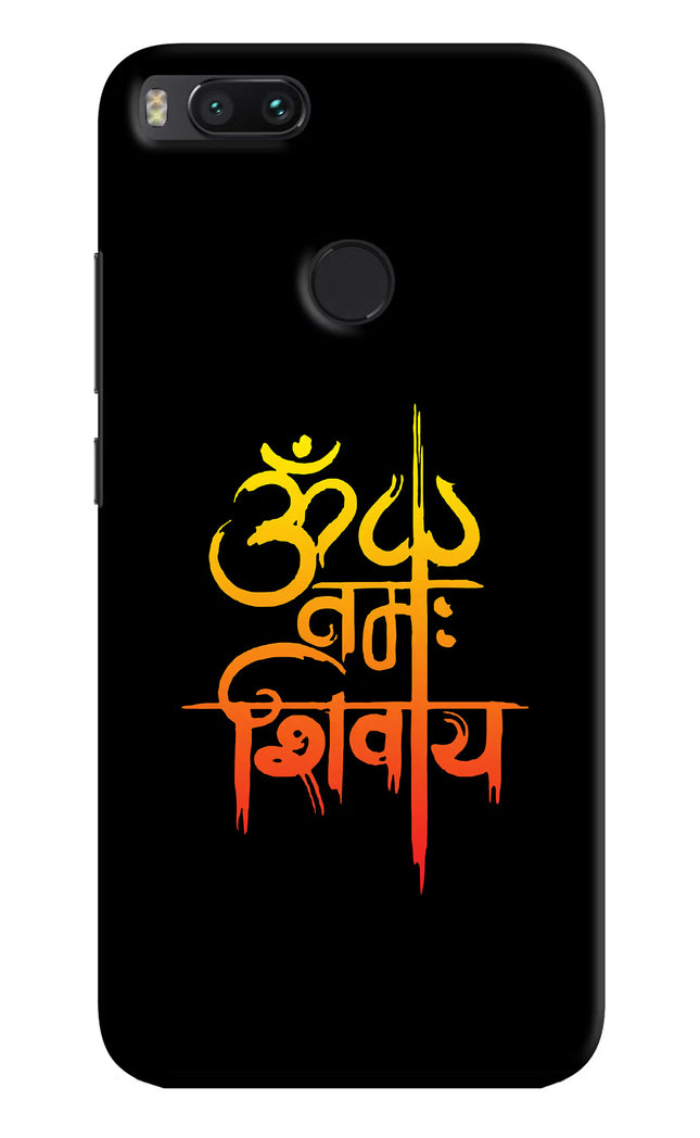 Om Namah Shivay Mi A1 Hard Case Back Cover by Casekaro