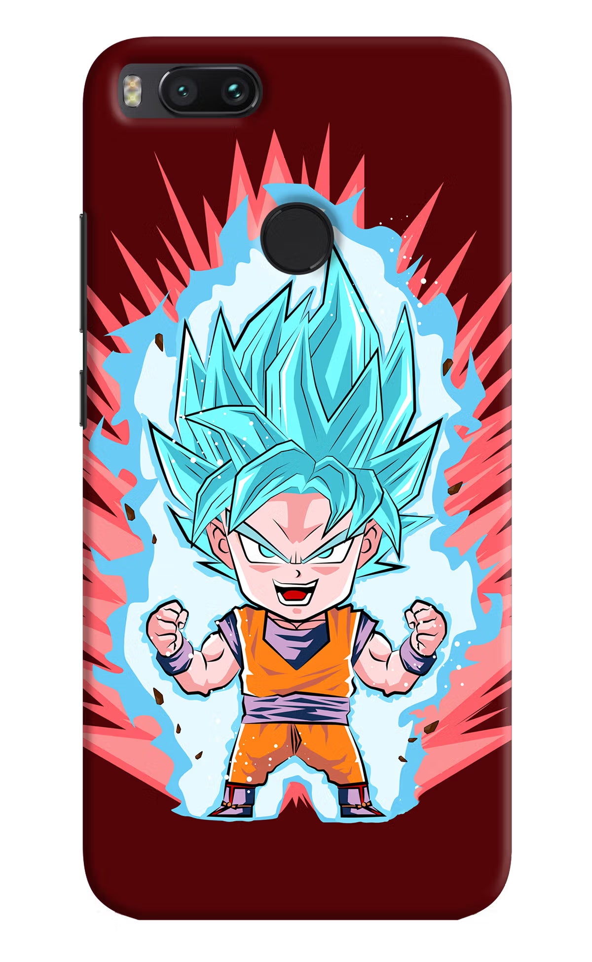 Goku Little Mi A1 Hard Case Back Cover by Casekaro