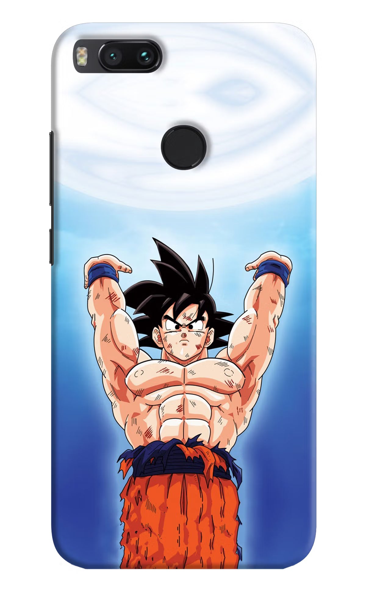 Goku Power Mi A1 Hard Case Back Cover by Casekaro