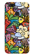 Veggie Doodle Mi A1 Hard Case Back Cover by Casekaro