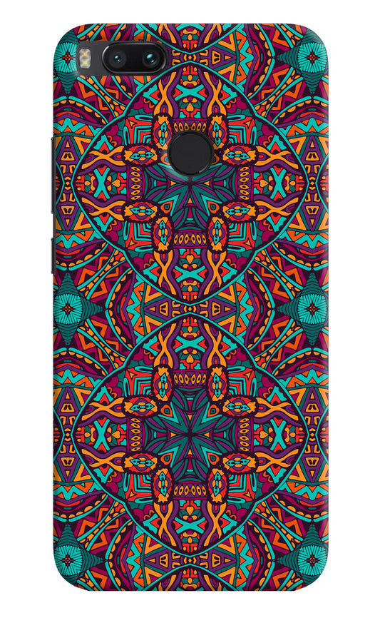 Colour Mandala Mi A1 Hard Case Back Cover by Casekaro