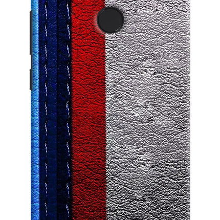 BMW Stripes Mi A1 Hard Case Back Cover by Casekaro