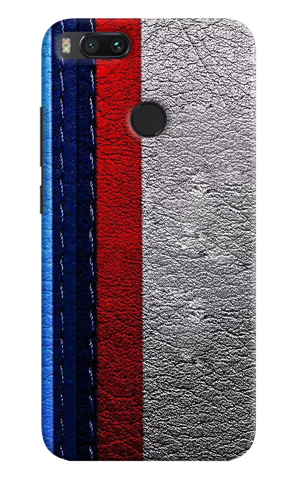 BMW Stripes Mi A1 Hard Case Back Cover by Casekaro