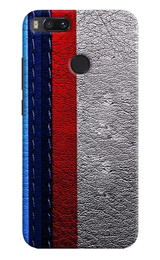 BMW Stripes Mi A1 Hard Case Back Cover by Casekaro