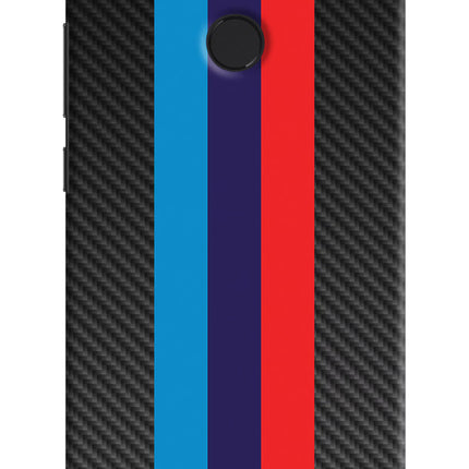 BMW Stripes Pattern Mi A1 Hard Case Back Cover by Casekaro