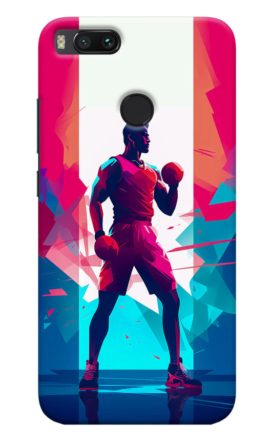 Champion Fighter (AI Generated) Mi A1 Back Cover