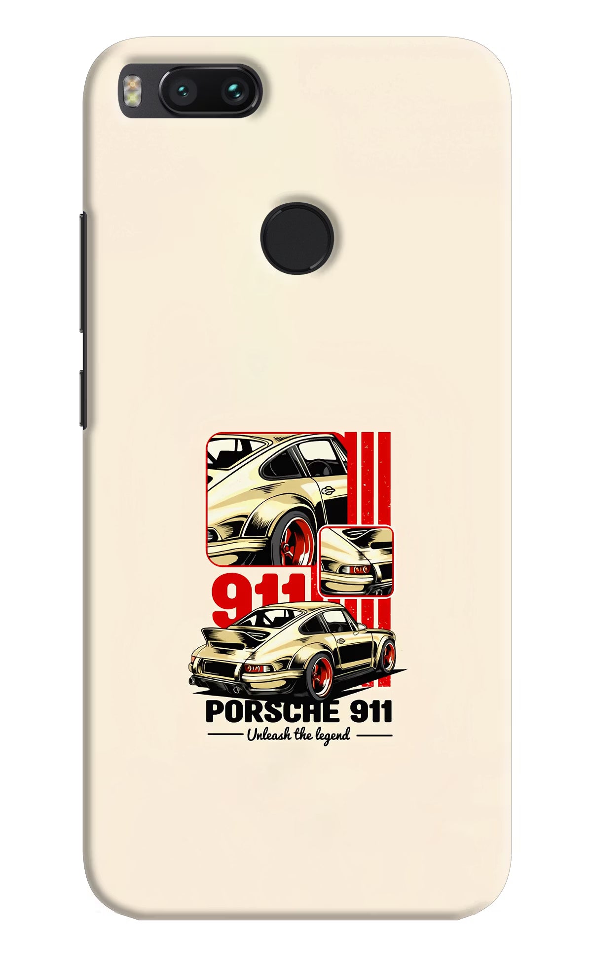 Classic Porsche 911 Mi A1 Hard Case Back Cover by Casekaro