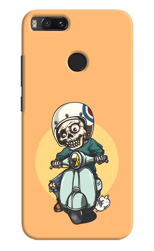 Undead Biker Mi A1 Hard Case Back Cover by Casekaro