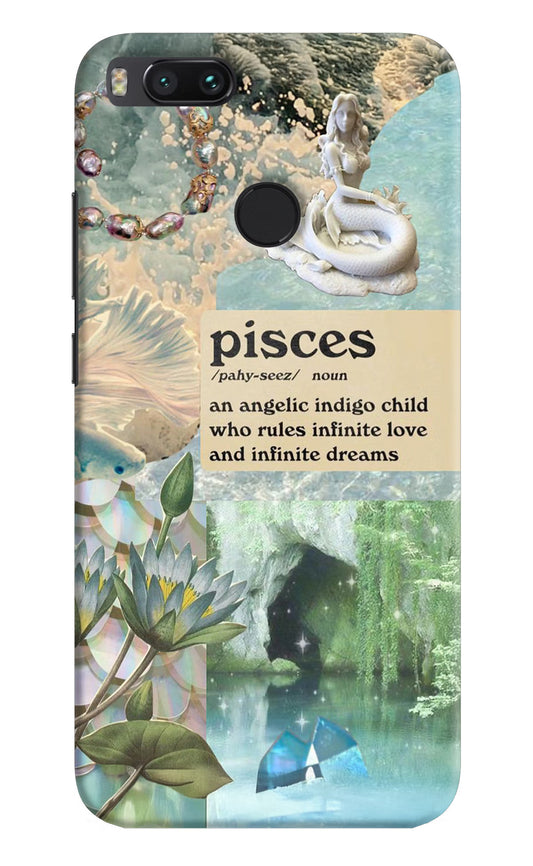 Pisces Zodiac Mi A1 Hard Case Back Cover by Casekaro