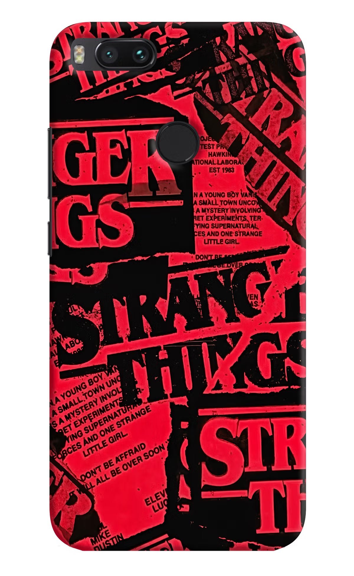 Ordinary Things Mi A1 Hard Case Back Cover by Casekaro