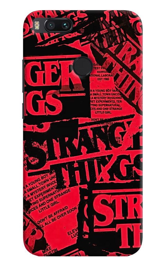 Ordinary Things Mi A1 Hard Case Back Cover by Casekaro