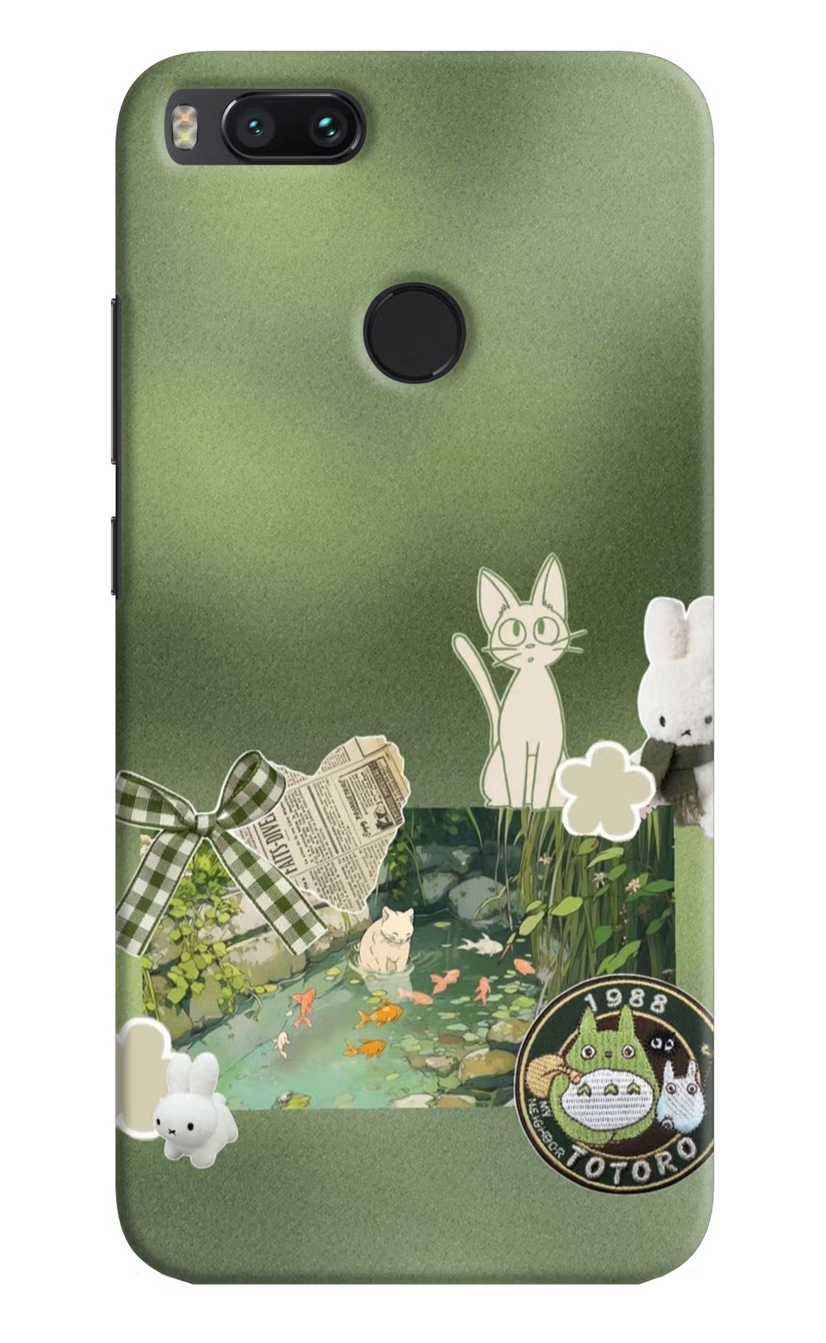 Aesthetic anime Mi A1 Back Cover