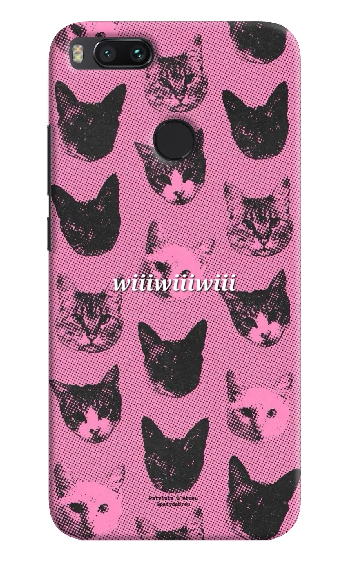 Pink Cats Mi A1 Back Cover