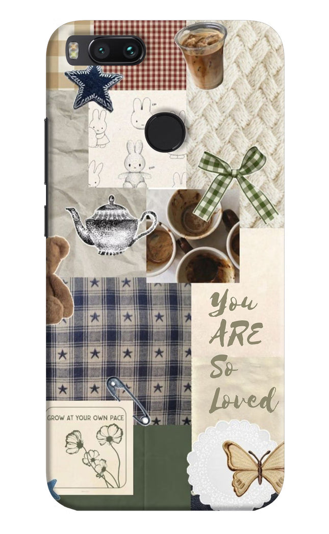 Cookie Mi A1 Hard Case Back Cover by Casekaro