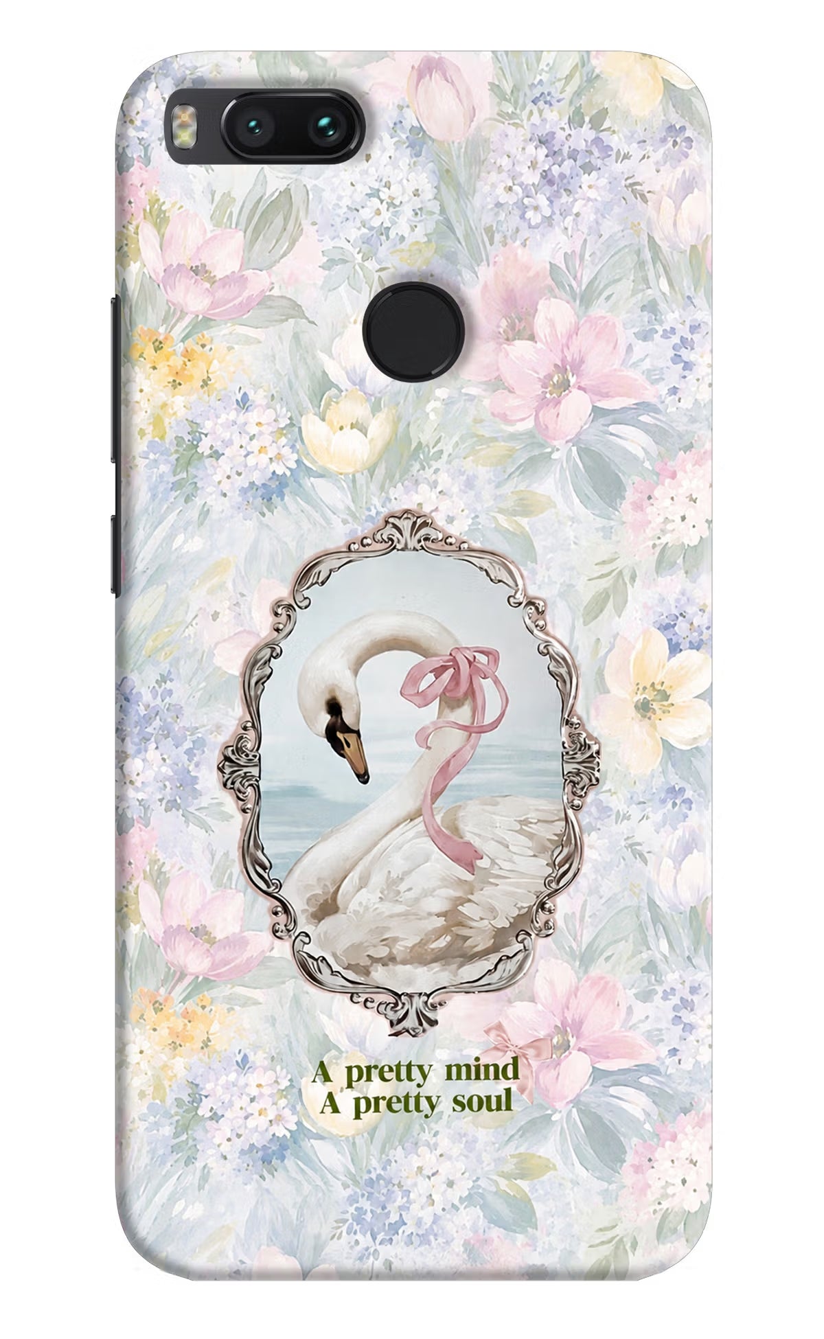 Pretty Mind Pretty Soul Mi A1 Back Cover