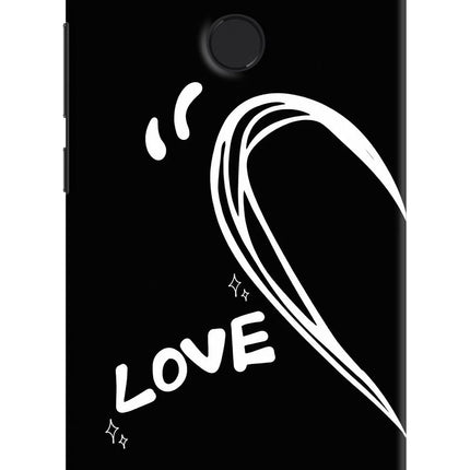 Love Line Mi A1 Hard Case Back Cover by Casekaro
