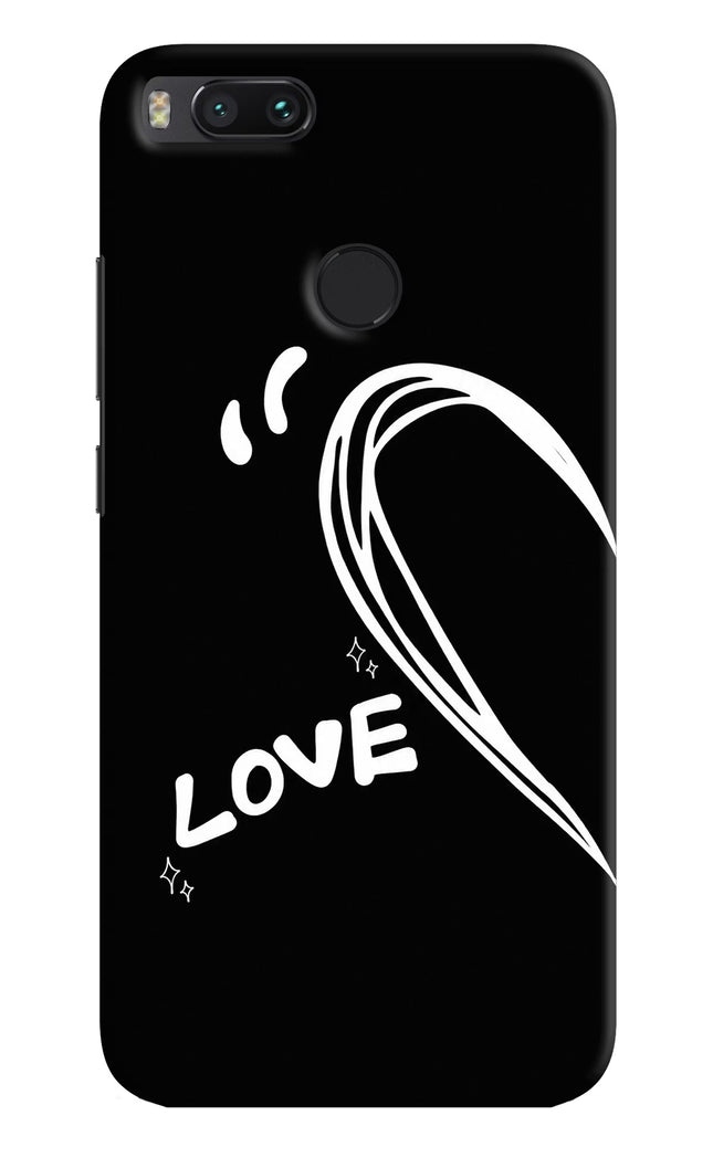 Love Line Mi A1 Hard Case Back Cover by Casekaro