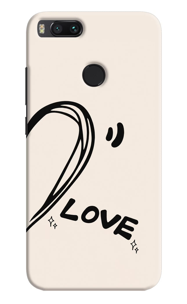 Soul Line Mi A1 Hard Case Back Cover by Casekaro