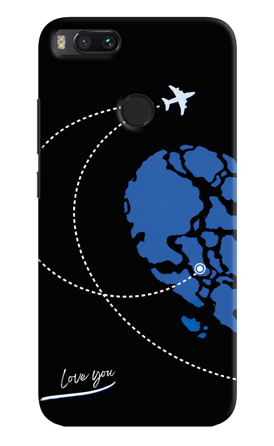Love Orbit Mi A1 Back Cover, Hard case