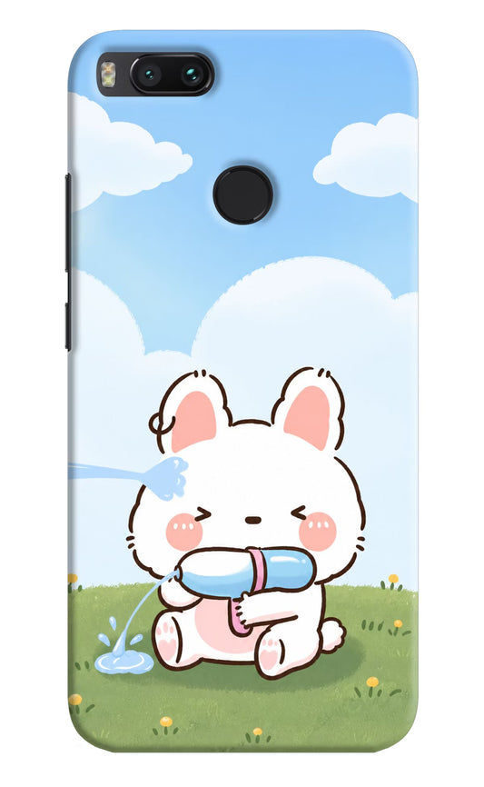 Bunny Treat Mi A1 Hard Case Back Cover by Casekaro