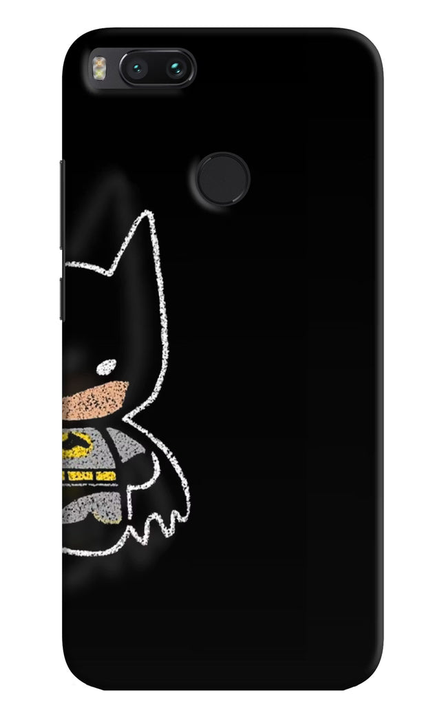 Bat Kitty Mi A1 Hard Case Back Cover by Casekaro