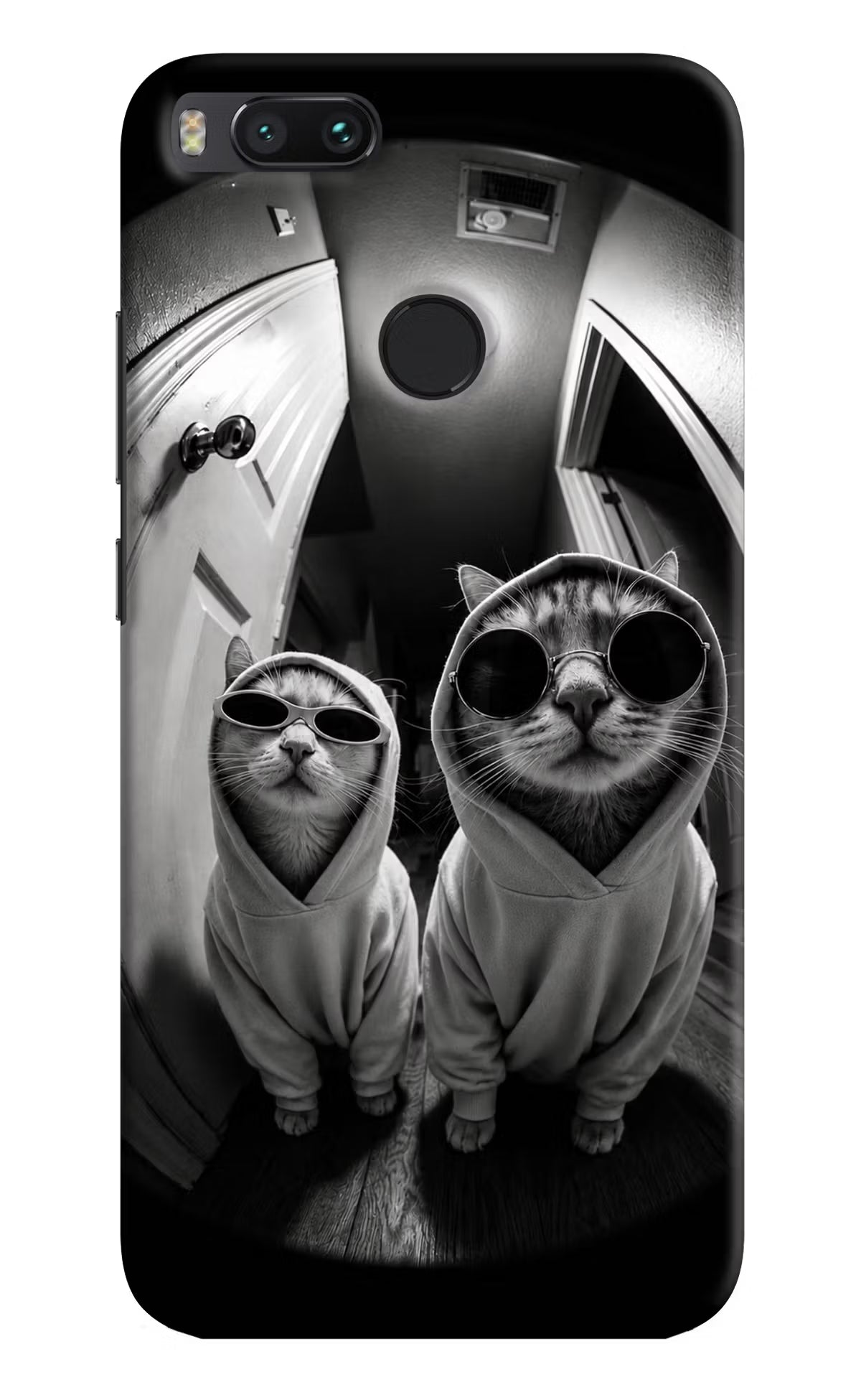 Hood Cats Mi A1 Back Cover