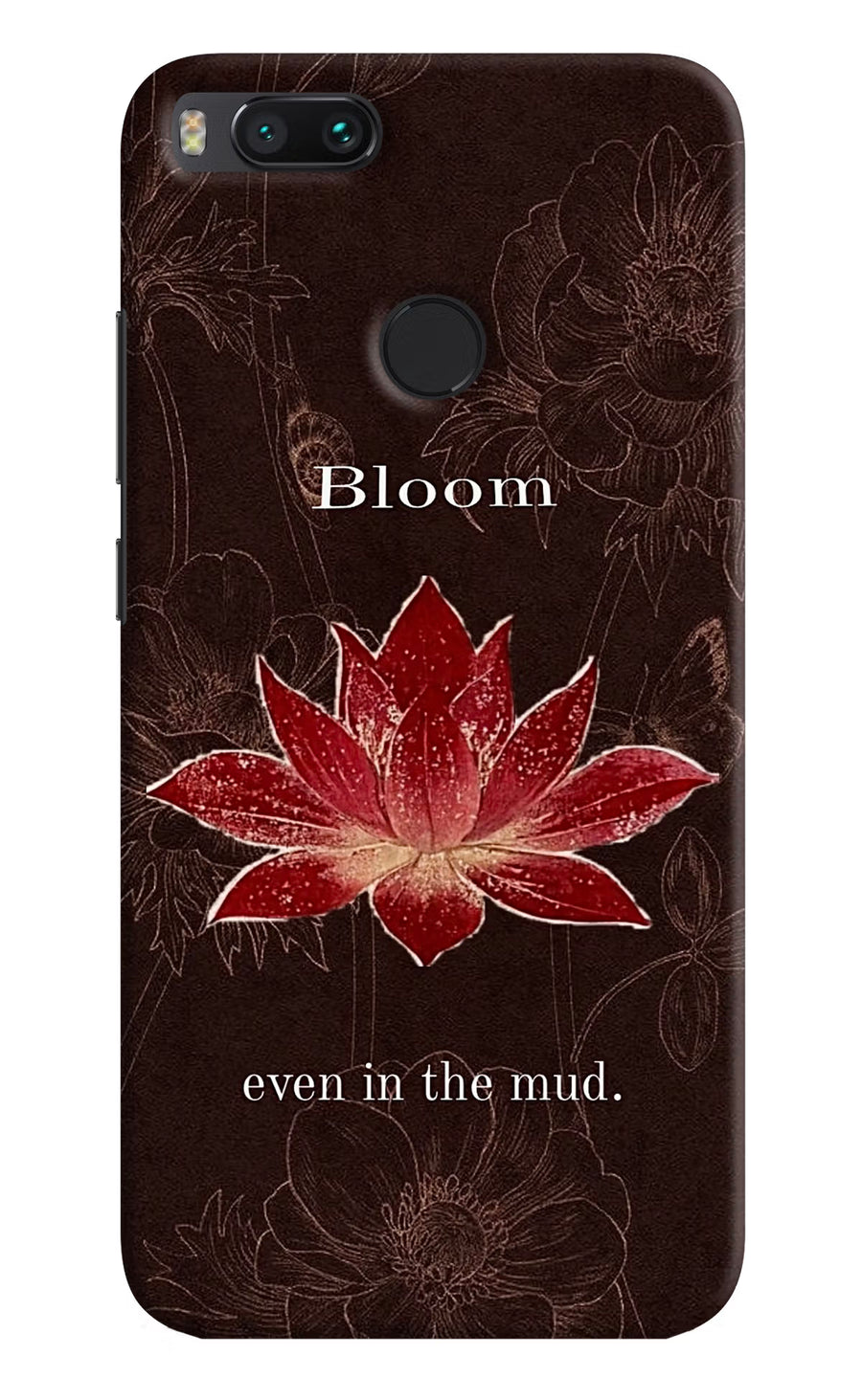 Bloom Mi A1 Back Cover, Hard case