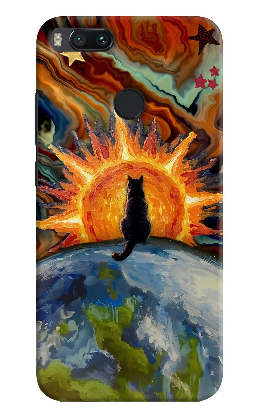 Sunrise Beyond Mi A1 Back Cover, Hard case