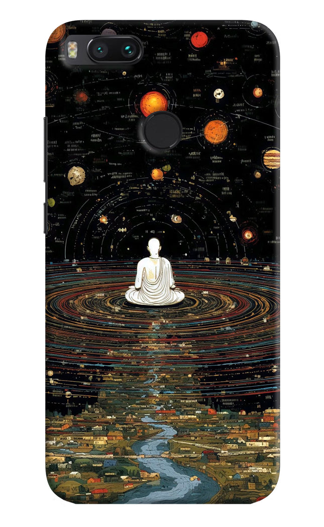 Space Monk Mi A1 Back Cover