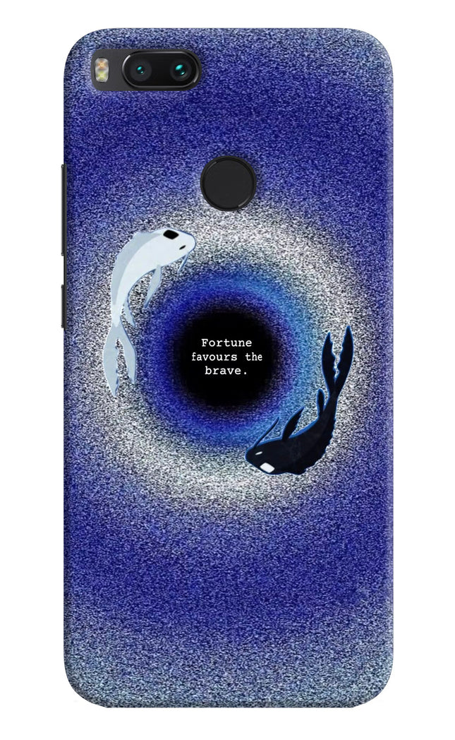 Dark Koi Mi A1 Back Cover