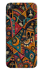 Folk Print Mi A1 Back Cover
