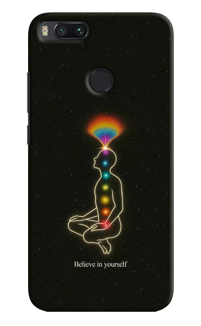 Believe in yourself Mi A1 Hard Case Back Cover by Casekaro