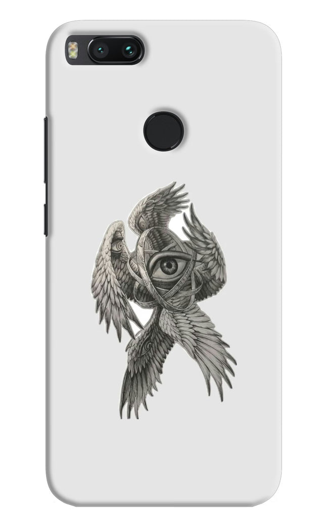 Accurate Angel Mi A1 Hard Case Back Cover by Casekaro