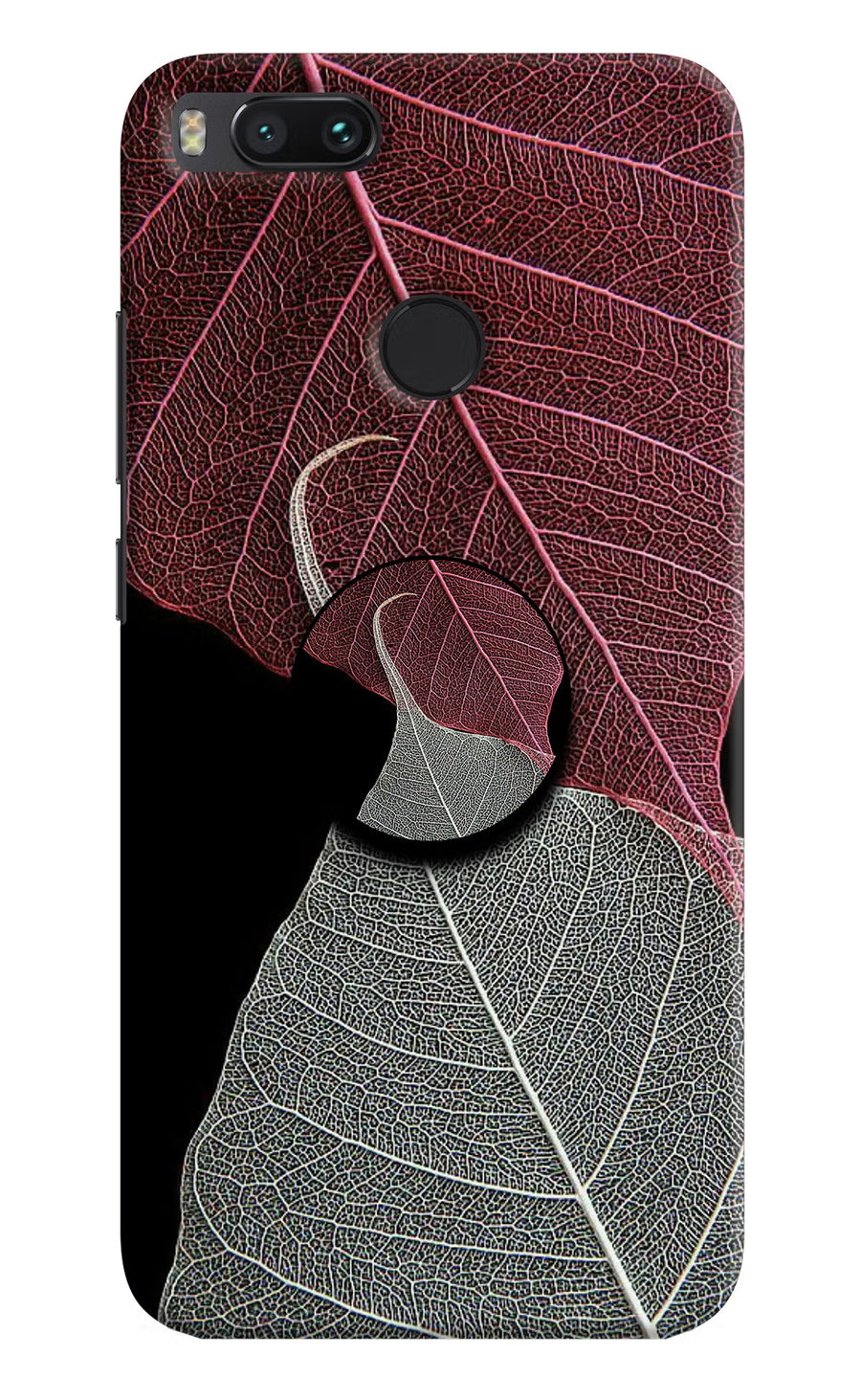 Leaf Pattern Mi A1 Pop Case, Hard case