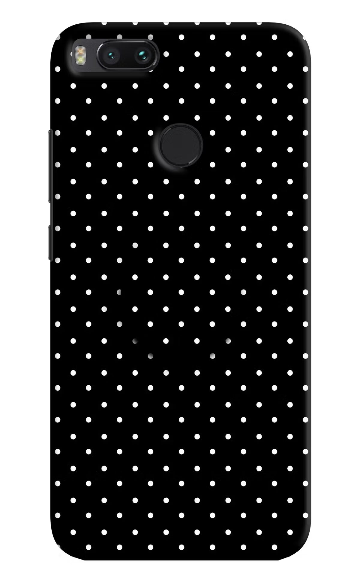White Dots Mi A1 Pop Case by Casekaro
