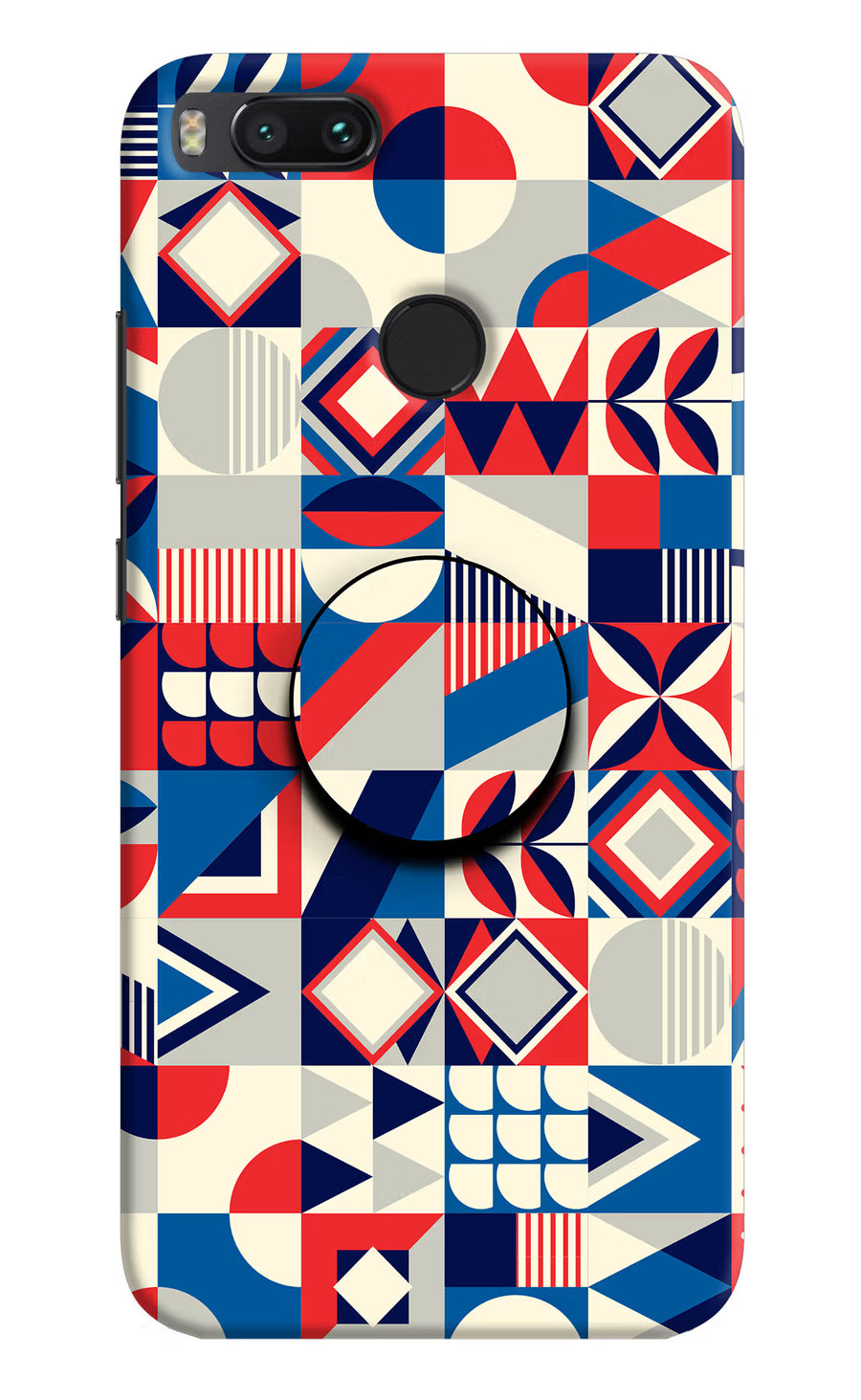Colorful Pattern Mi A1 Pop Case, Hard case