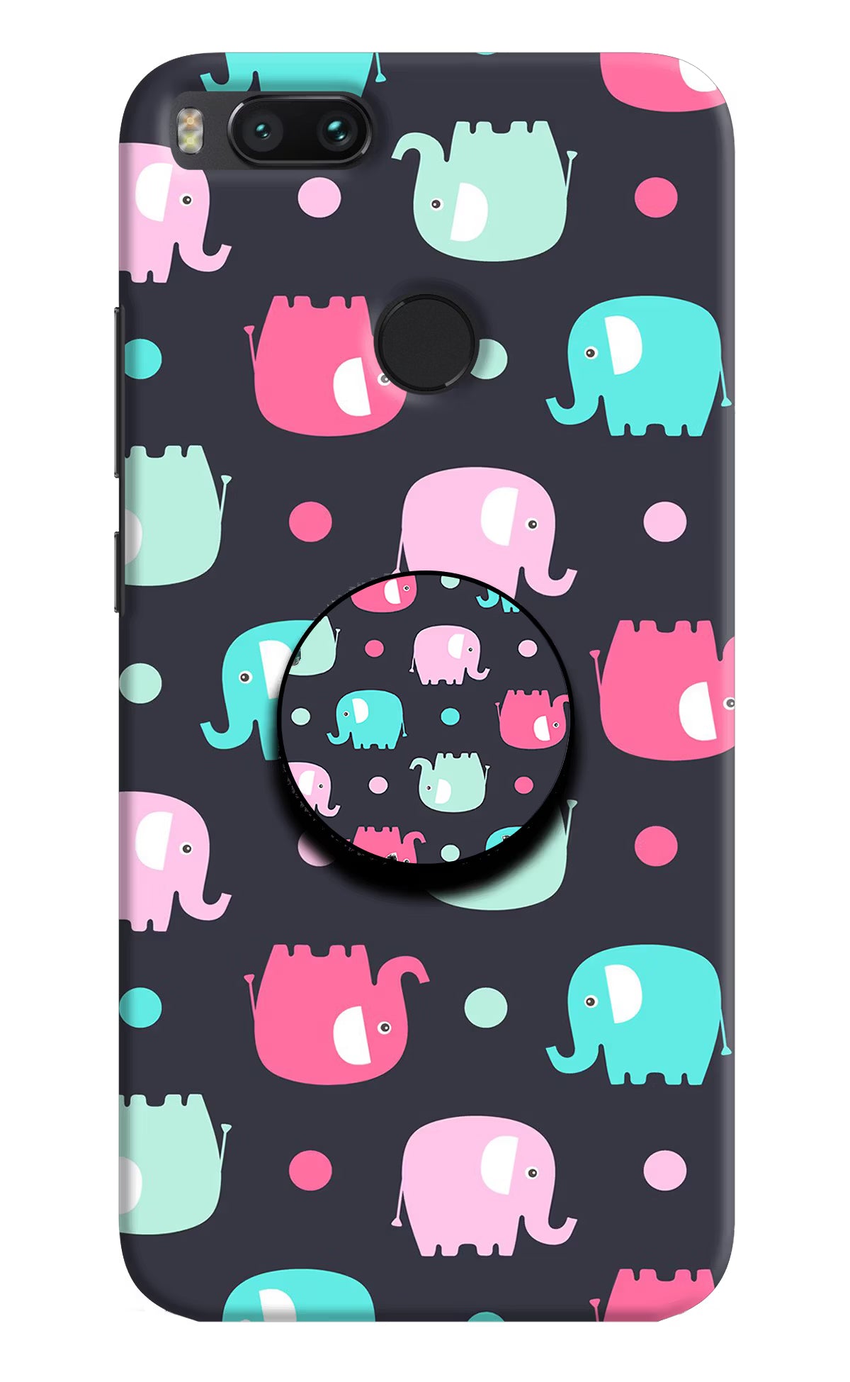 Baby Elephants Mi A1 Pop Case by Casekaro