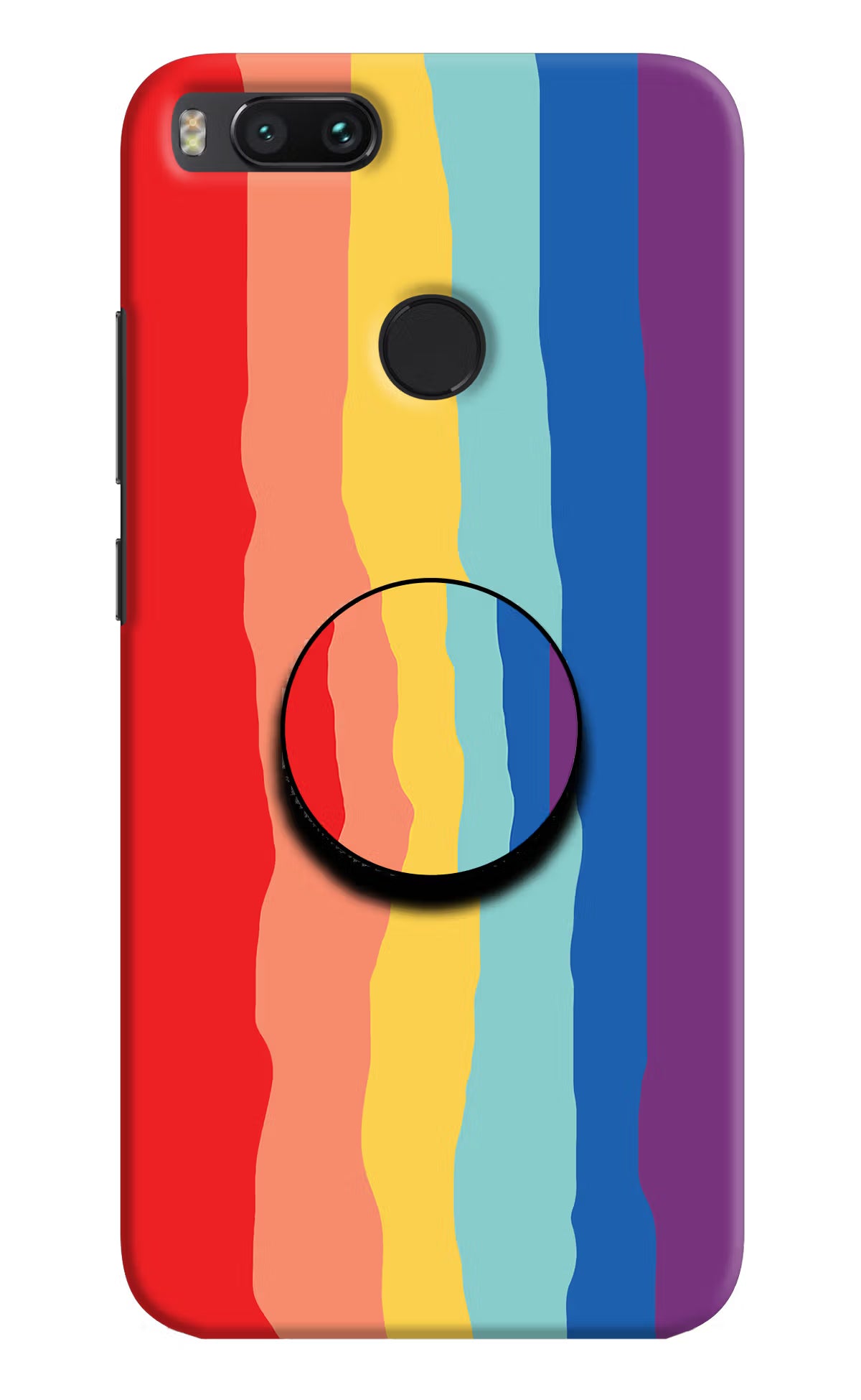 Rainbow Mi A1 Pop Case by Casekaro